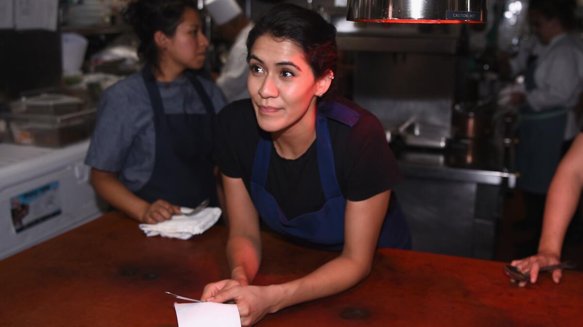 Mexico City-born chef Daniela Soto-Innes, a star in New York's demanding restaurant scene, is a winner of the coveted James Beard Award for Rising Star Chef of the Year