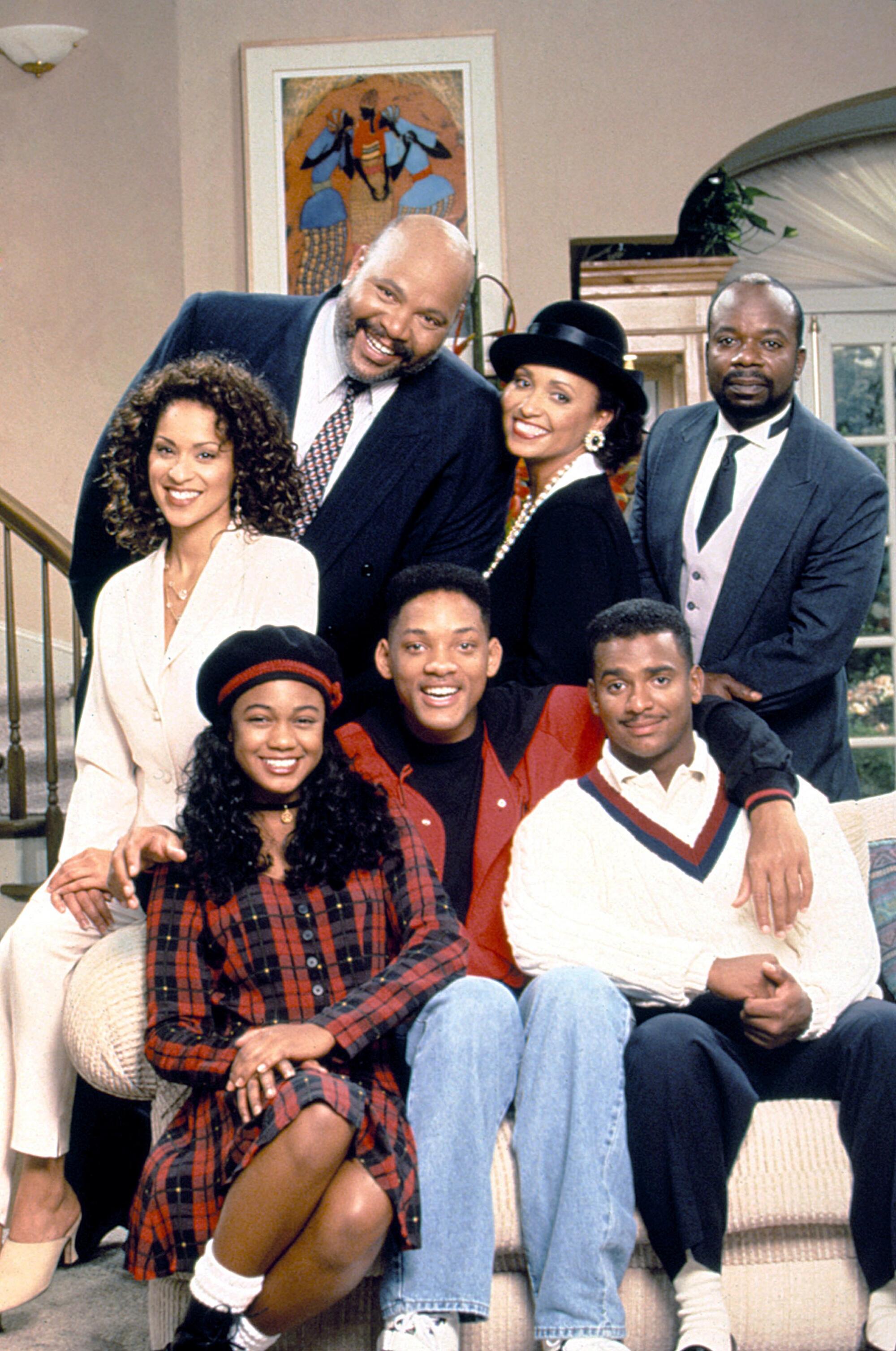 The cast of "The Fresh Prince of Bel Air."