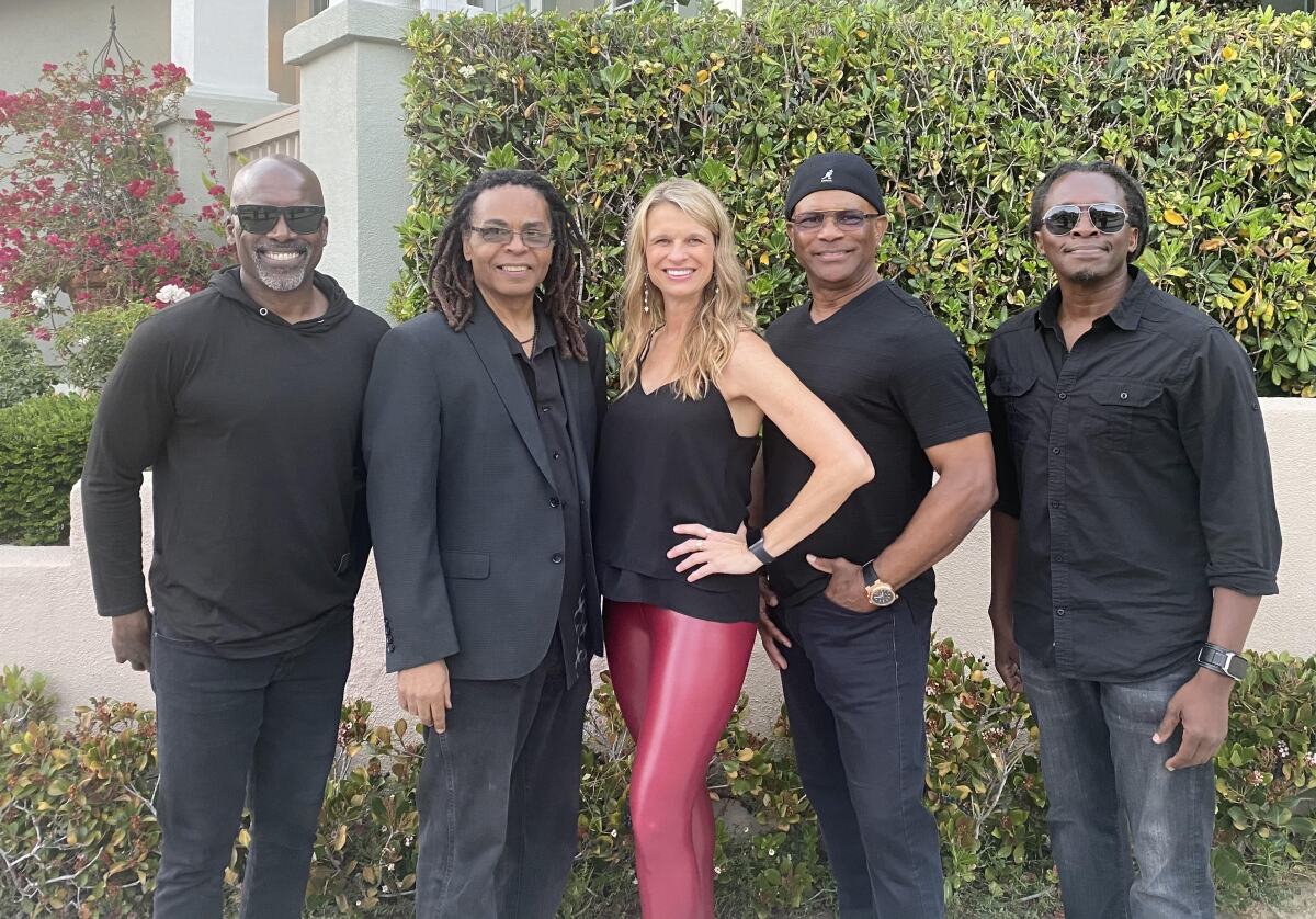April and the Funk Junkies will be performing from noon-2 p.m. at a backpack drive Summer Weekend Party on Friday, Aug. 13.