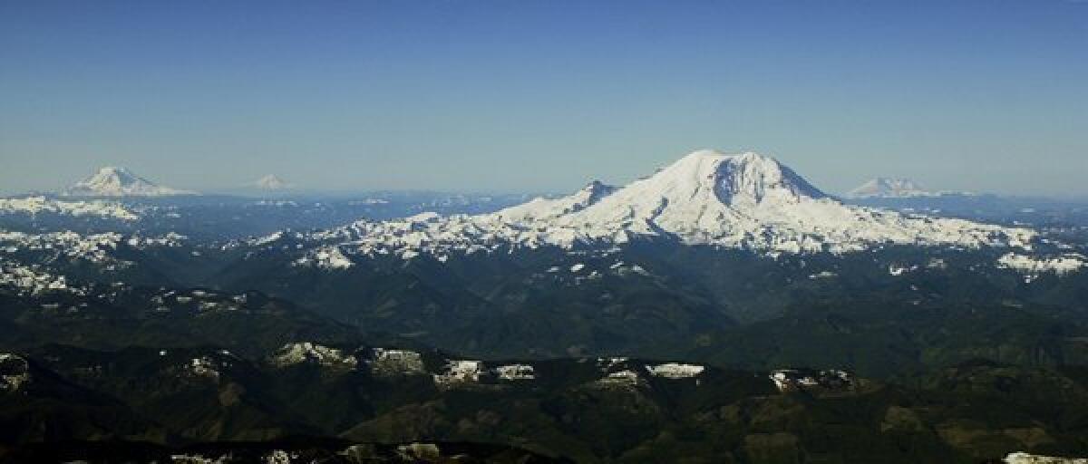 Two snowboarders were reportedly in good health after being rescued following two nights on Mt. Rainier.