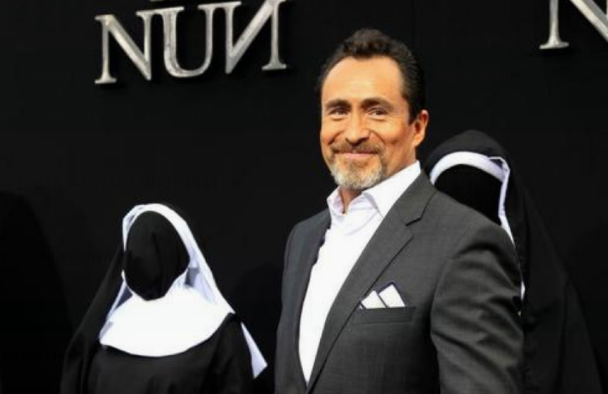El actor mexicano Demian Bichir posa durante la presentación mundial de la película "The Nun" (La Monja) en el Teatro Chino TCL de Los Ángeles, California (EEUU). EFE/ Nina Prommer/Archivo