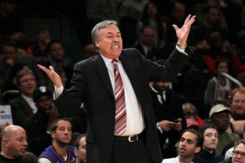 The Lakers hired Mike D'Antoni as their head coach.