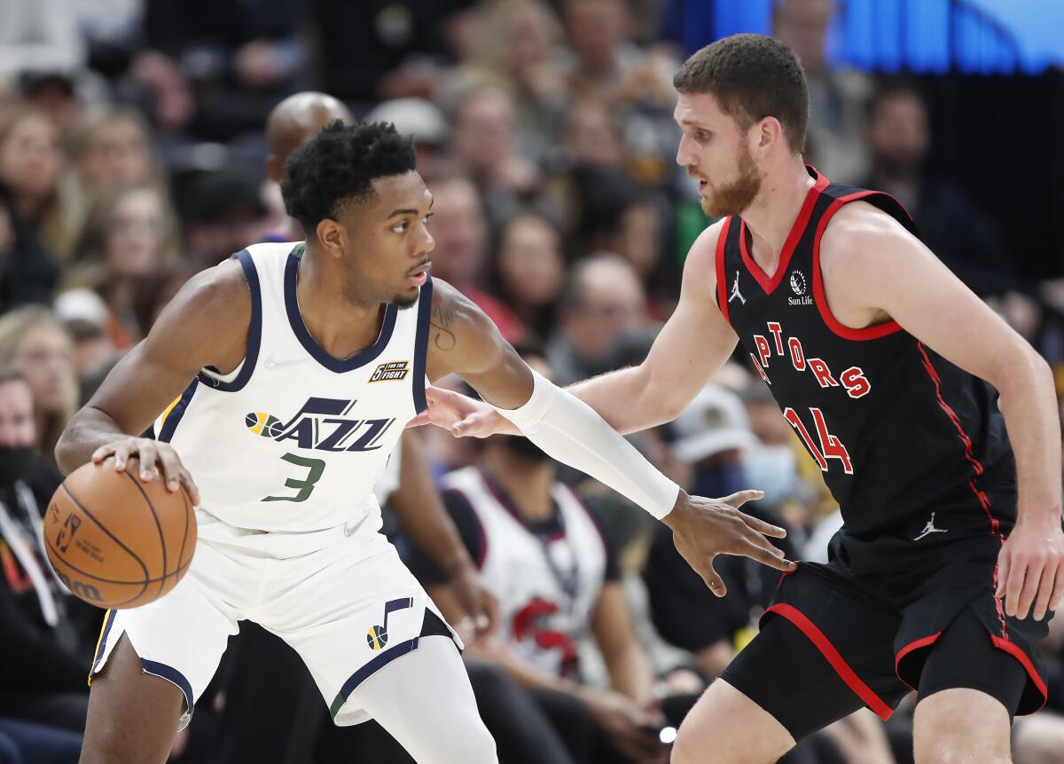 Rudy Gay scores 20 points in season debut, Jazz beat Raptors - The San  Diego Union-Tribune