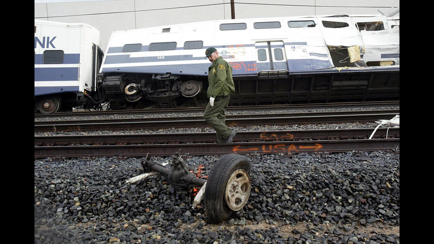 Metrolink crash near Glendale in 2005