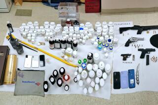 Riverside deputies seized prescription medication, alcohol, firearms and ammunition as part of a bust of an organized theft crew on Thursday, Dec. 21, 2023.