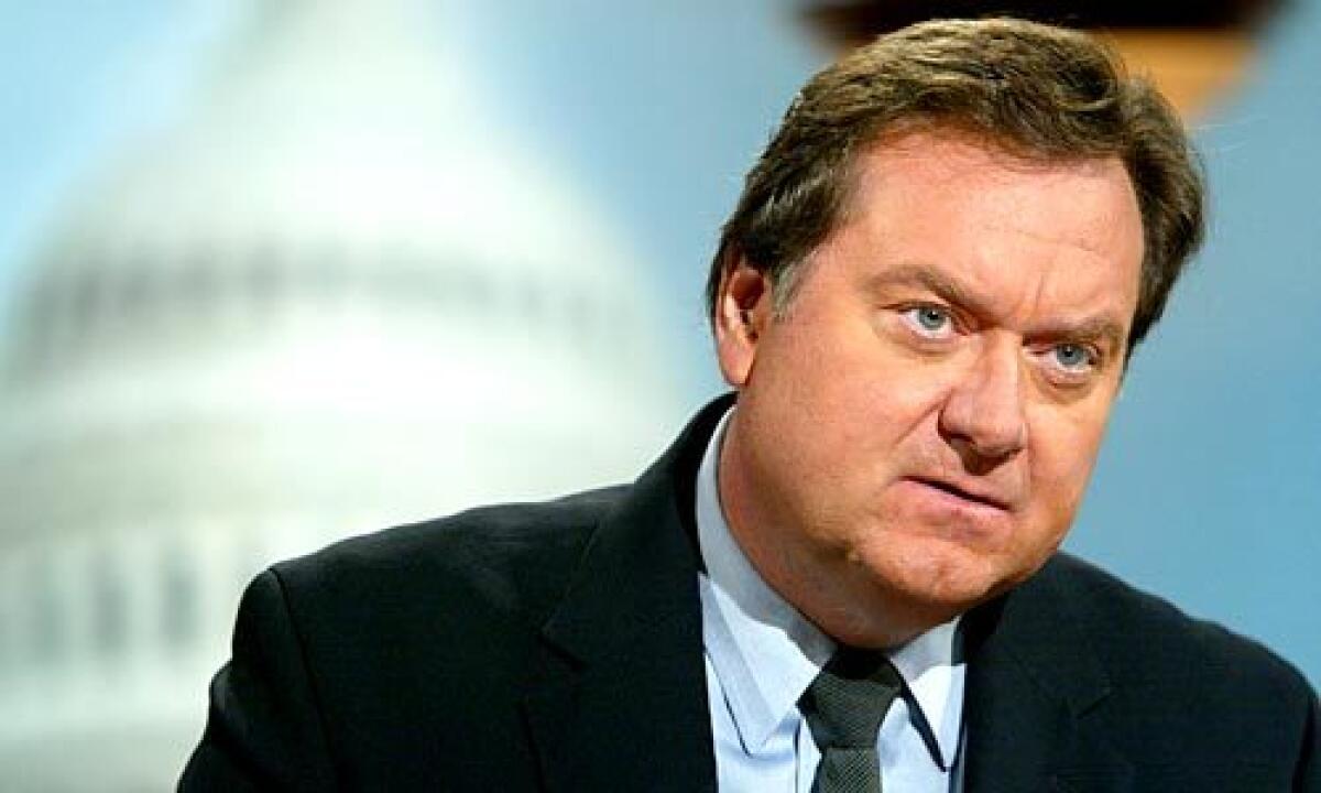 Tim Russert, 58, the longtime host of NBC's "Meet the Press" and the network's Washington bureau chief, collapsed at work and died of an apparent heart attack.