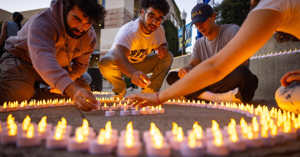 Photos: L.A. events mark first anniversary of the Israel-Hamas war