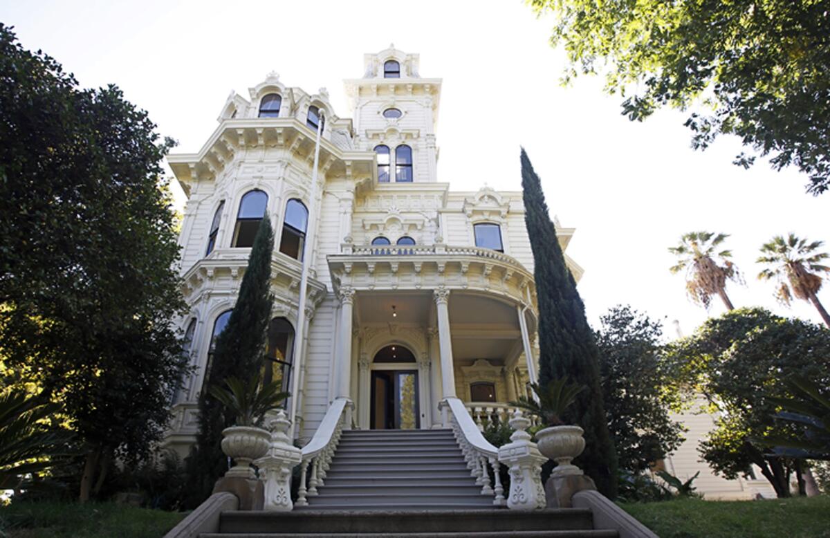The Old Governor's Mansion State Historic Park in Sacramento. Gov.-elect Gavin Newsom will move his family into the mansion.