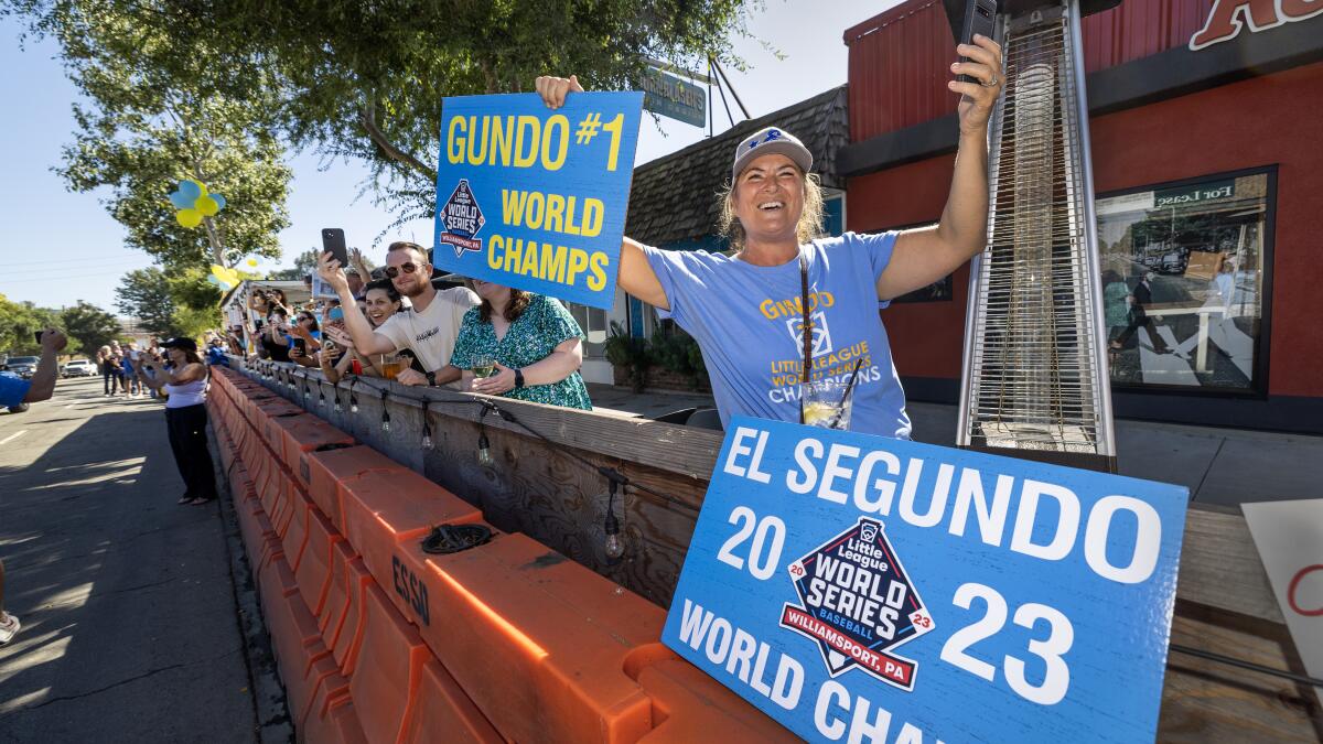 El Segundo gets shot at redemption in U.S. title game at LLWS - Los Angeles  Times