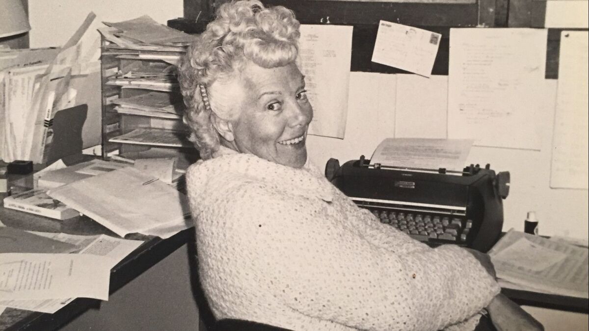 Betty Ballantine, half of a groundbreaking husband-and-wife publishing team that helped invent the modern paperback, shown in 1980.