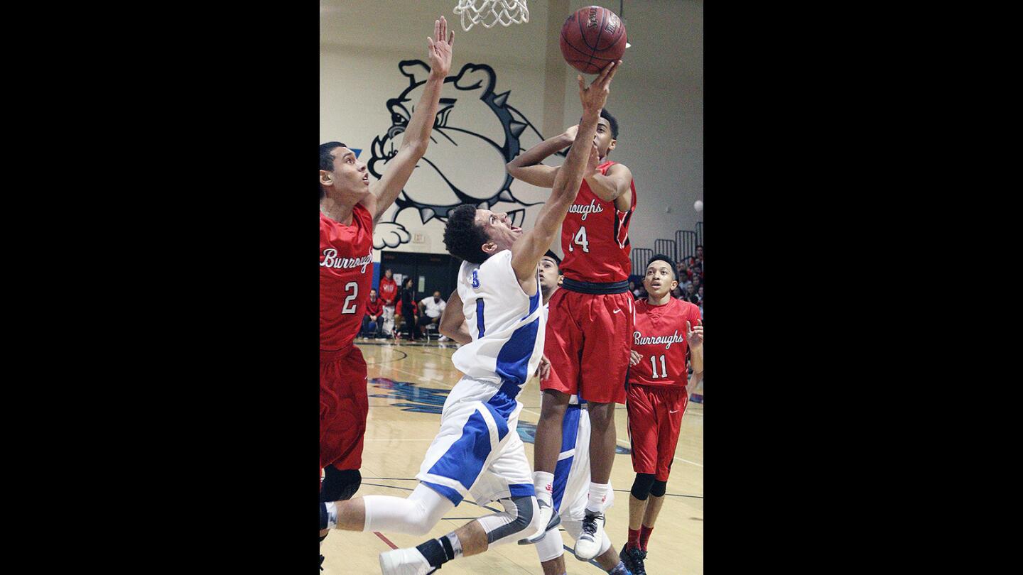 Photo Gallery: Rival boys basketball, Burbank vs. Burroughs