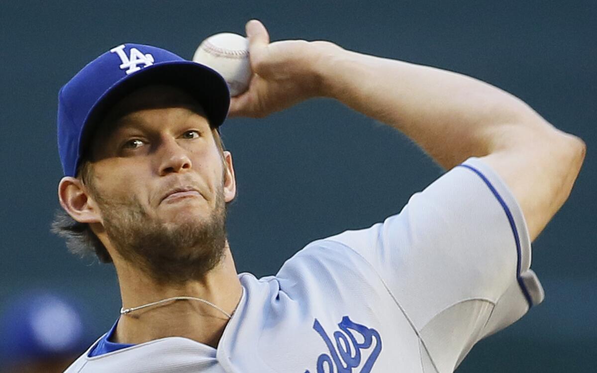 Dodgers ace Clayton Kershaw gave up six runs and 10 hits in 6 1/3 innings against Arizona on April 11.