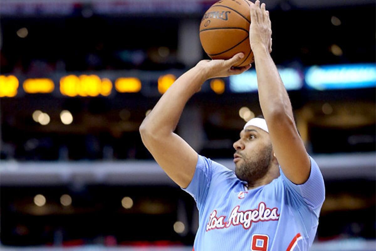 Jared Dudley was the Clippers' starting small forward when the regular-season began, now he's just competing for minutes with Matt Barnes and Danny Granger.