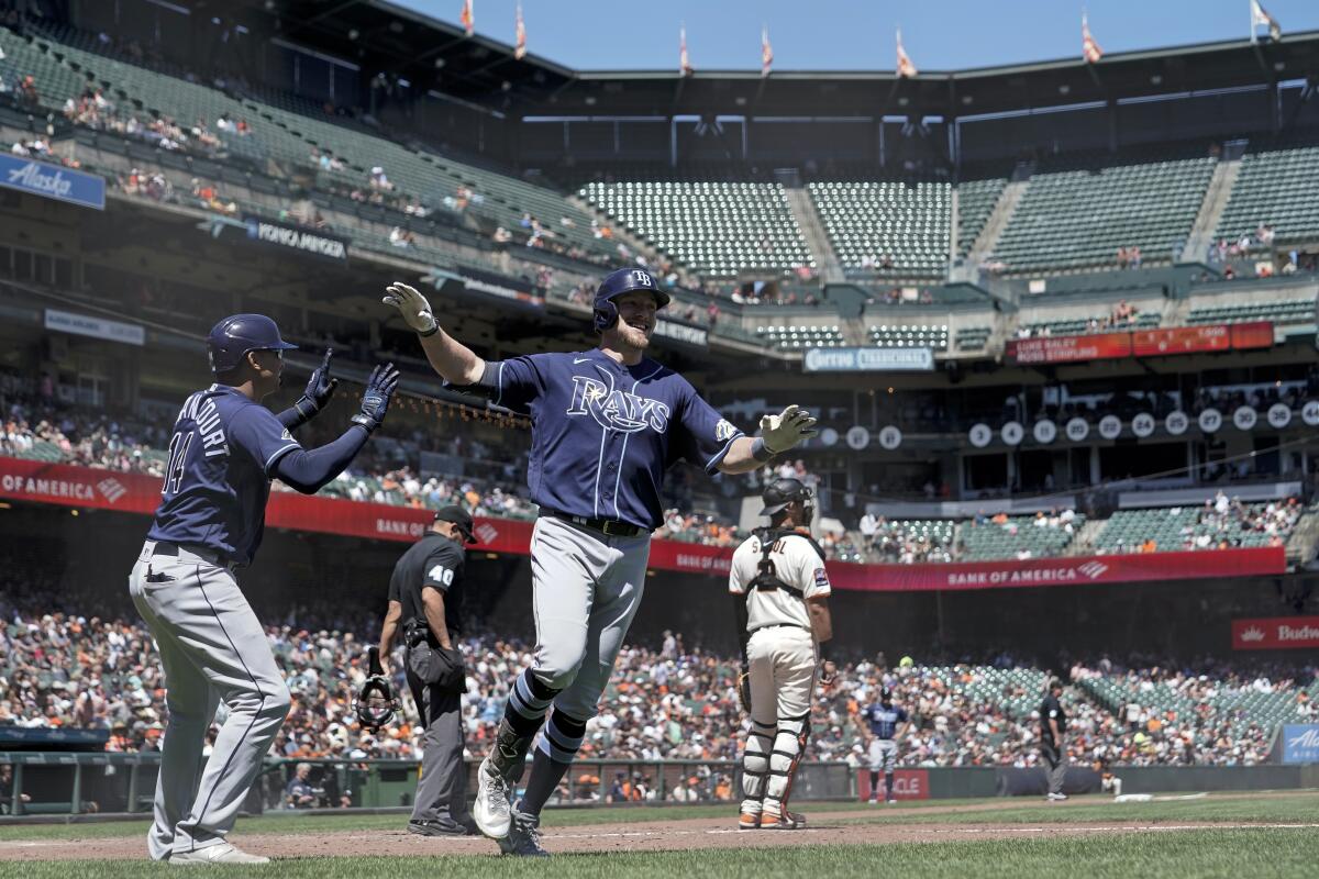 Rays left fielder Randy Arozarena will participate in the Home Run Derby -  The San Diego Union-Tribune