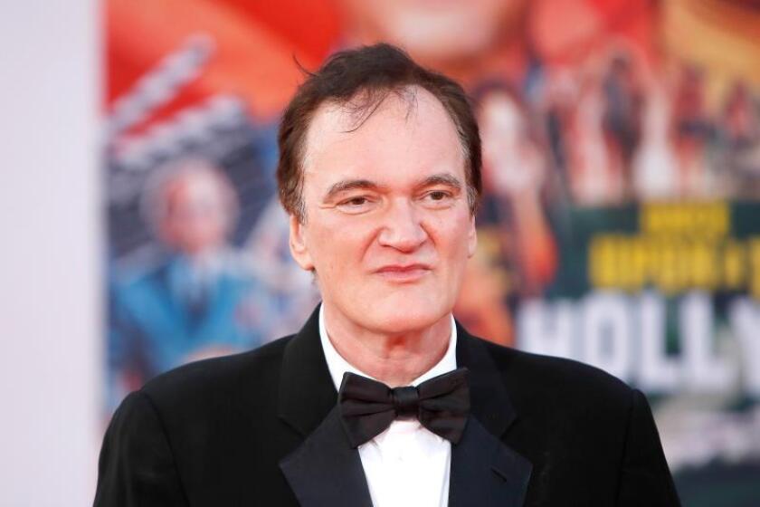 El director / productor estadounidense Quentin Tarantino llega para el estreno de 'Once Upon a Time in Hollywood' en el TCL Chinese Theater IMAX en Hollywood, Los Angeles, California, EE. UU., el 22 de julio de 2019. La película se estrena en los EE. UU. El 26 de julio de 2019. (Cine, Abierto, Estados Unidos) EFE/EPA/NINA PROMMER
