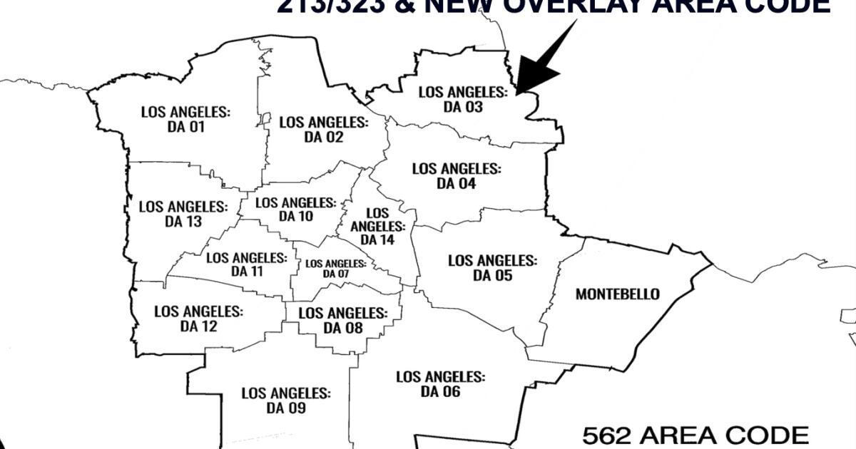 洛杉矶县将于11月启用新的区号——738