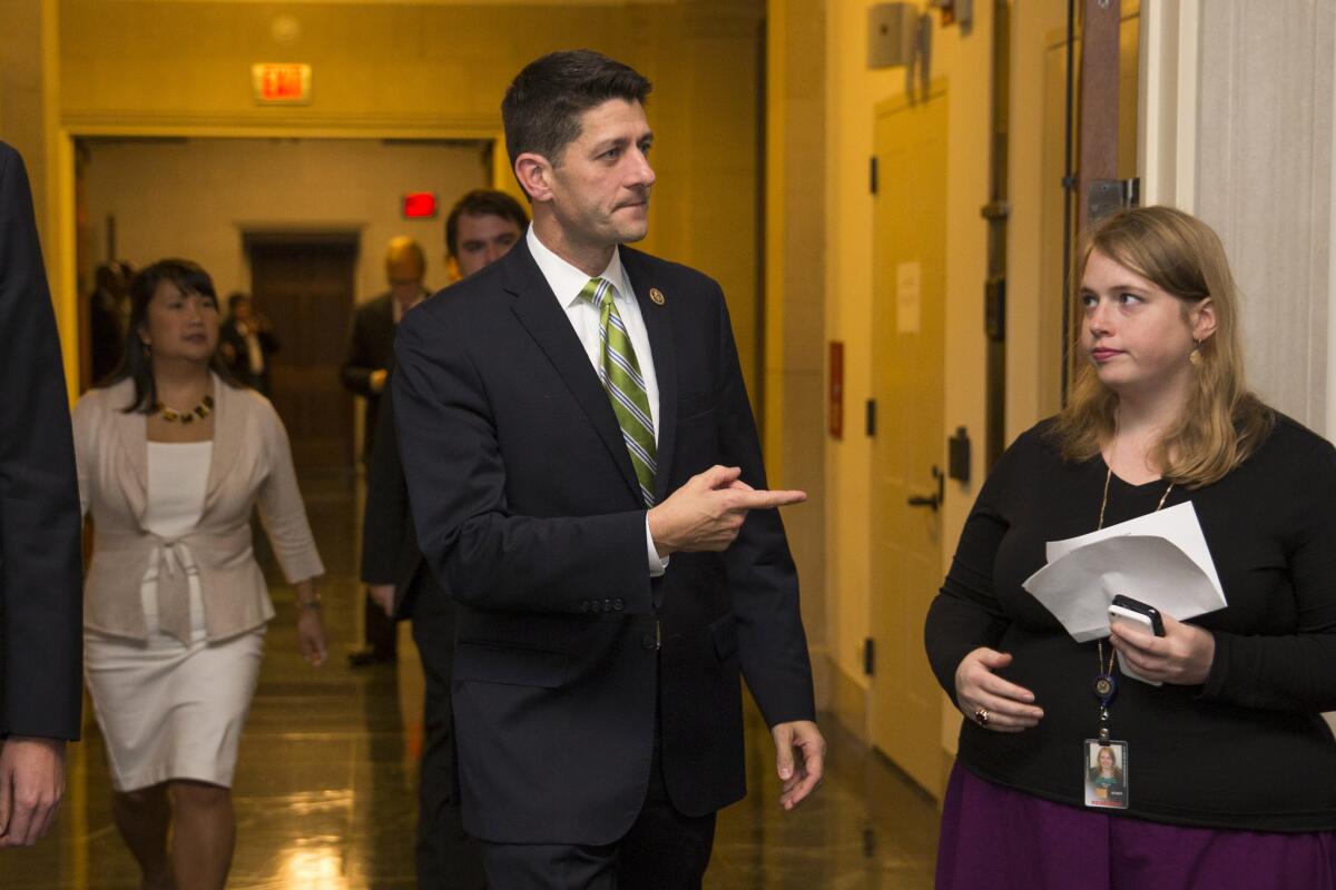 Rep. Paul Ryan (R-Wis.) has said he is not a candidate for speaker.
