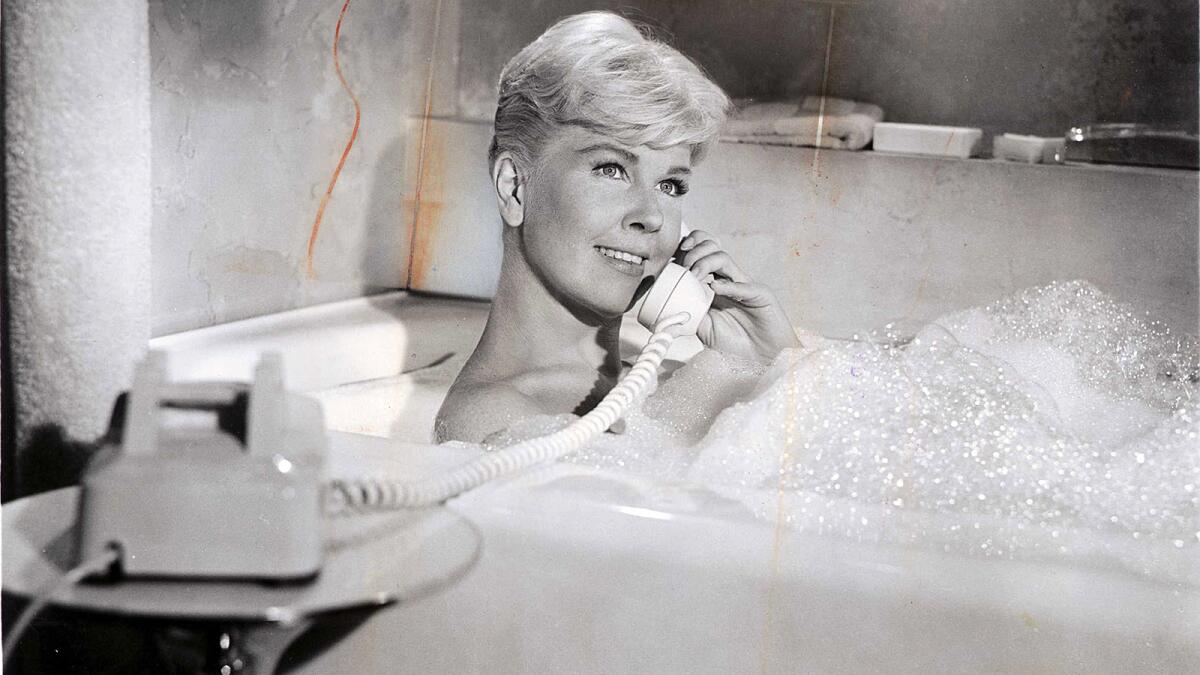 Doris Day earned an Oscar nomination for "Pillow Talk" as an interior decorator opposite a womanizing Rock Hudson.