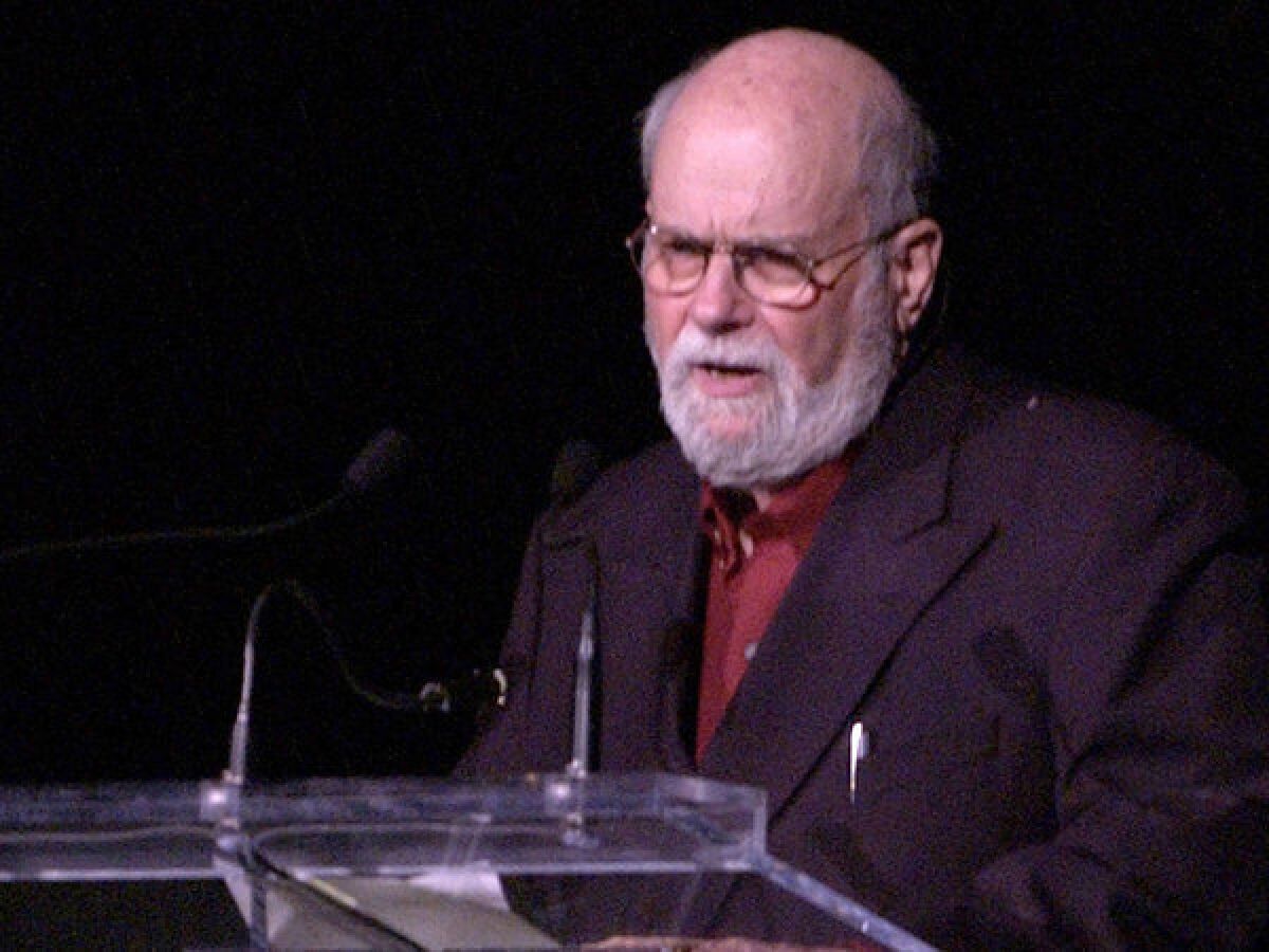Arthur C. Danto during Sundance Institute Hosts Risk Takers in The Arts at Cipriani 42nd Street in New York City in 2003.