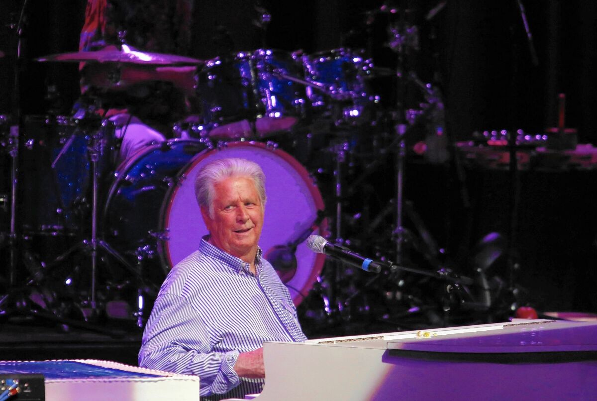 Brian Wilson performs at the Greek Theater on June 20, 2015. It was also his 73rd birthday.