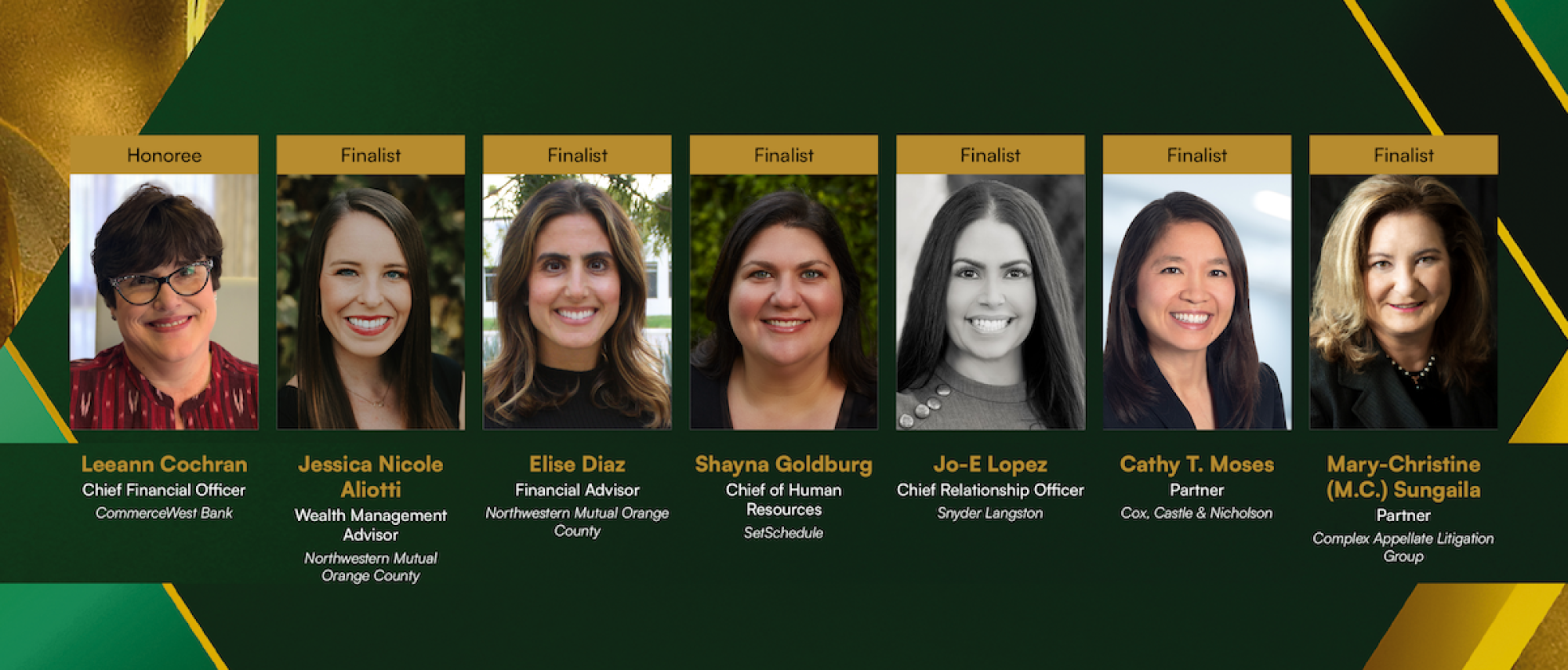 OC Women Honorees Finalists