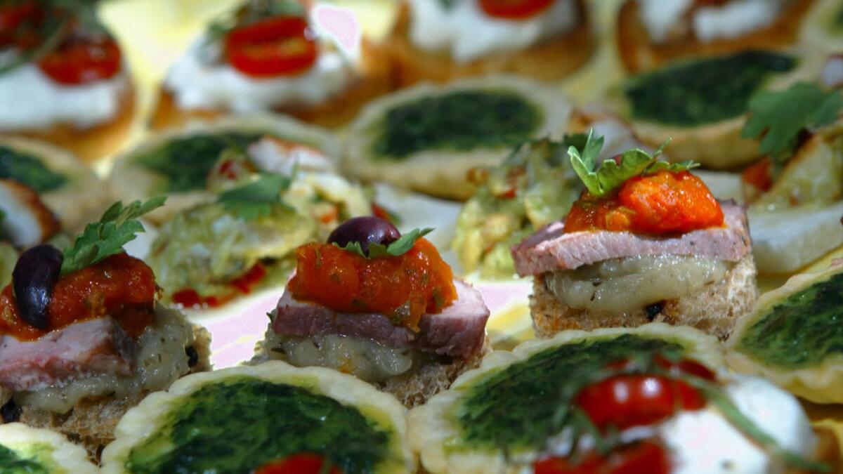Roasted canapes Recipe - Los Angeles Times