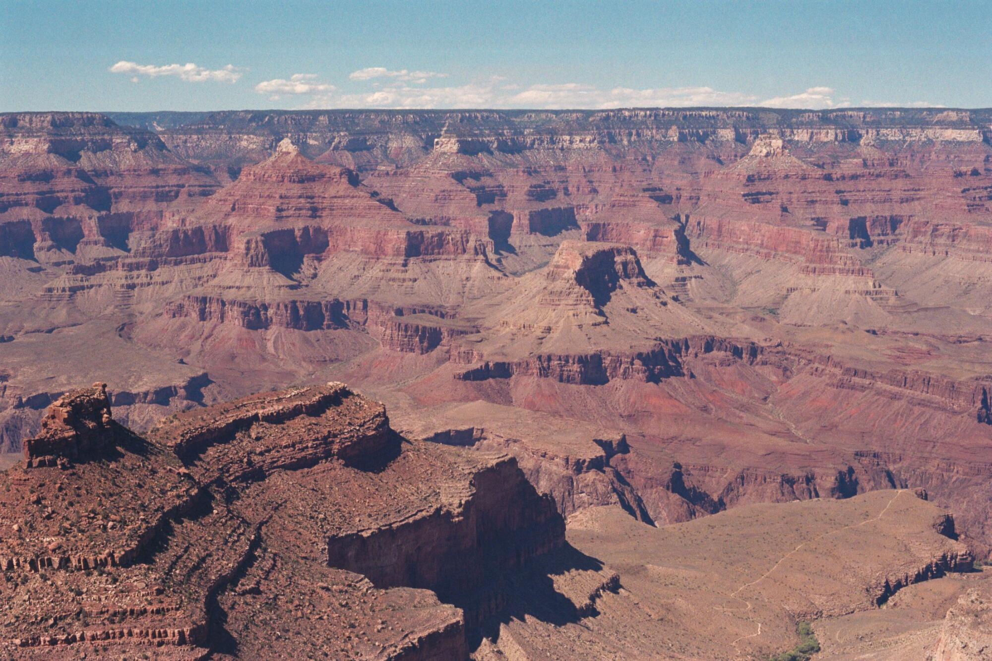 The South Rim of the Grand Canyon.