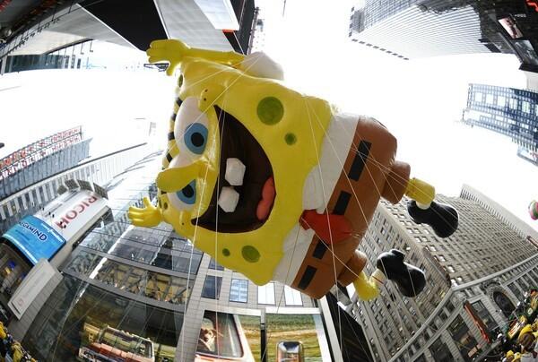 SpongeBob Squarepants floats