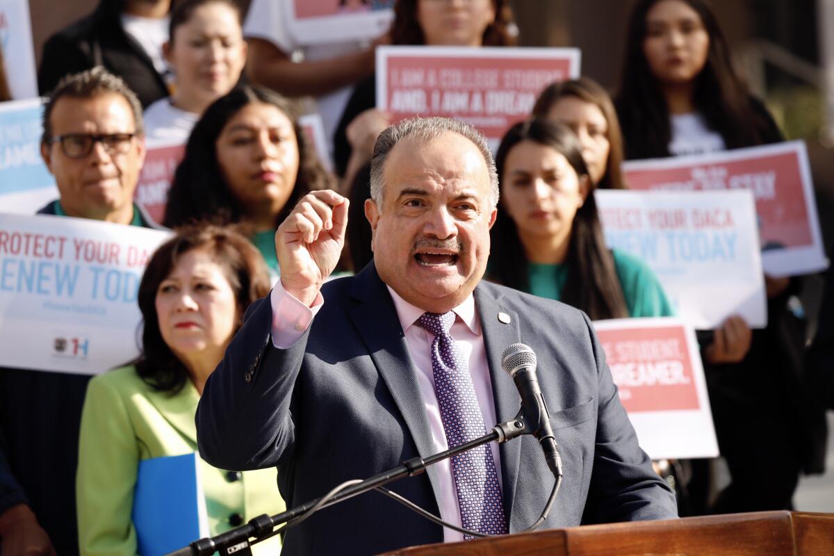 L.A. Community College District Chancellor Francisco Rodriguez