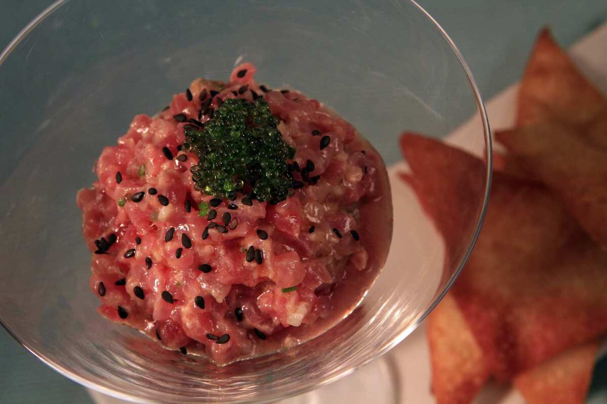 Tuna tartare.