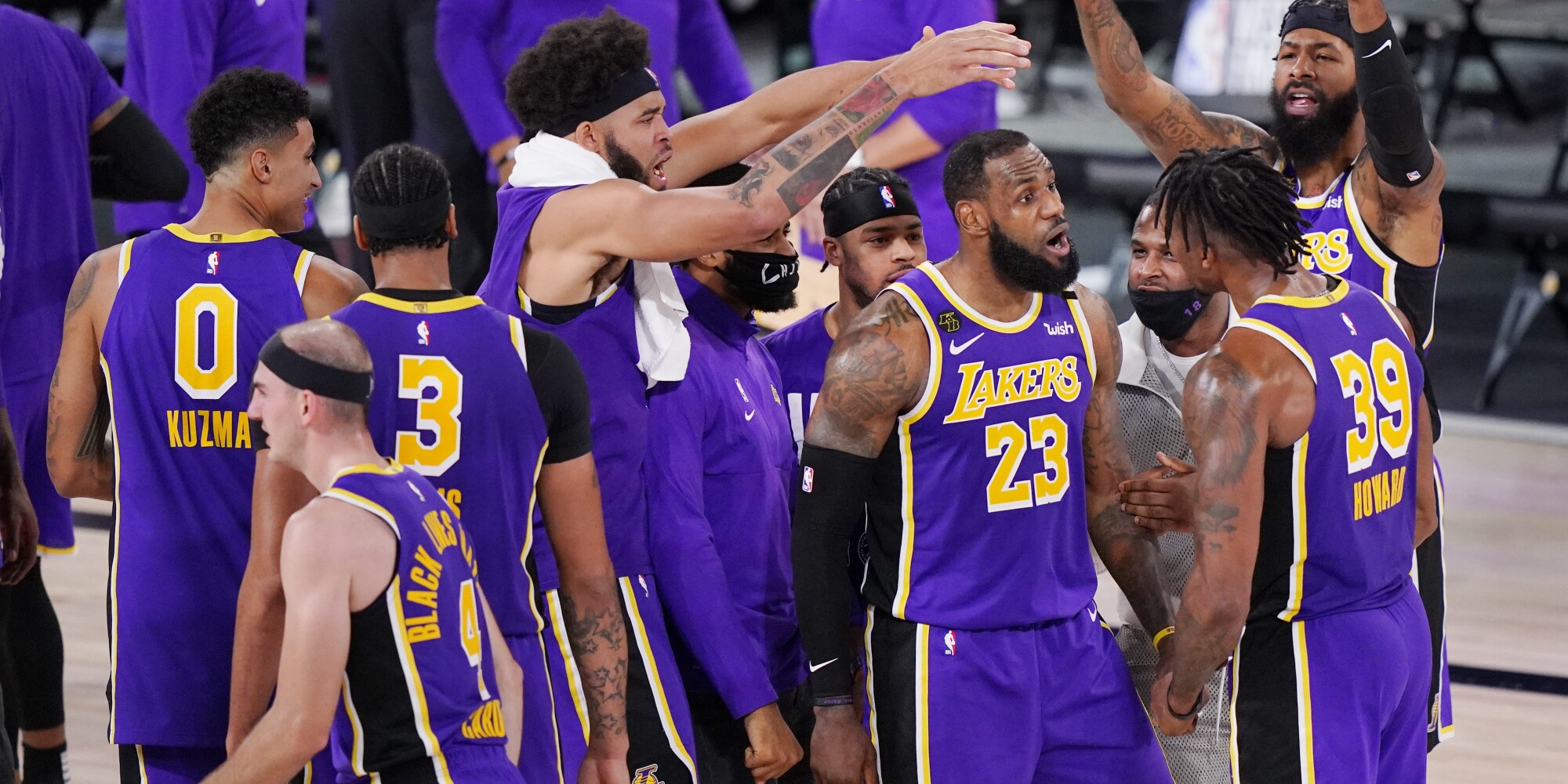 Lakers Defeat Nuggets To Advance To The Nba Finals Los Angeles Times