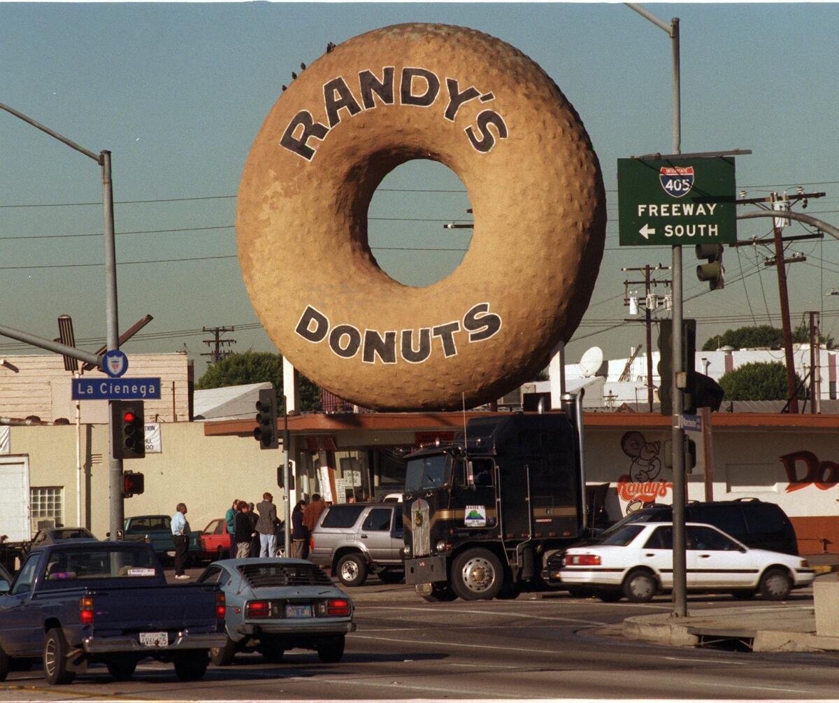 Randy's Donuts in Inglewood.
