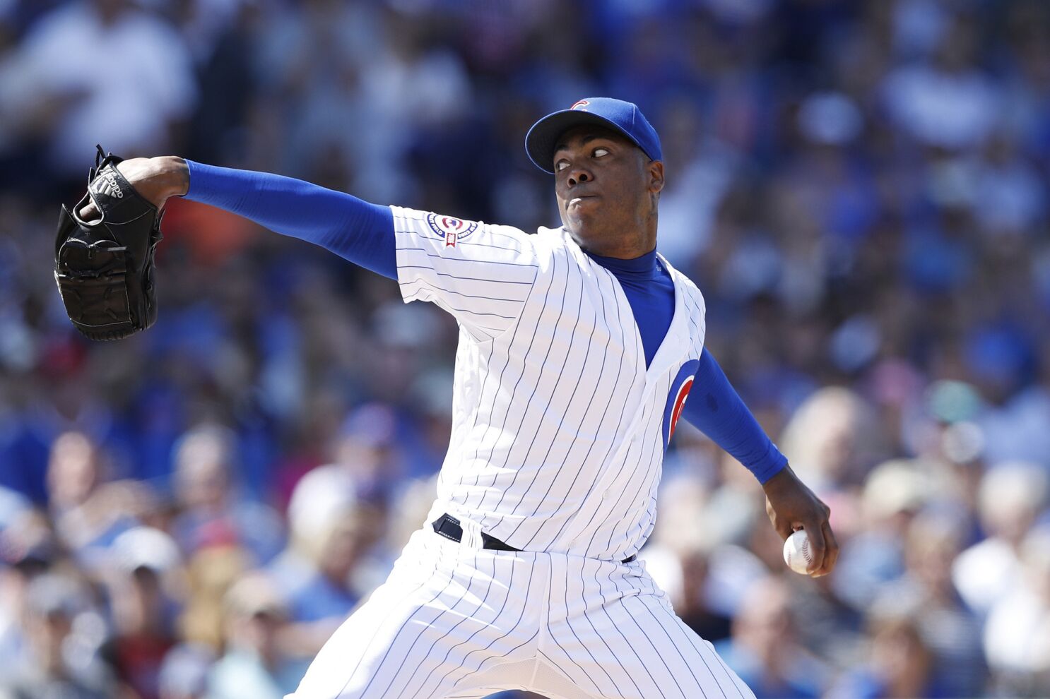 The Cubs need relief help. Should they trade for Aroldis Chapman