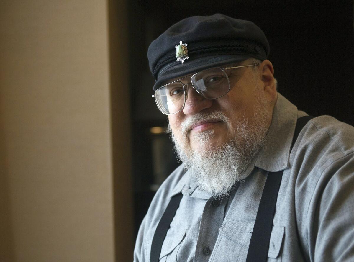 George R.R. Martin, author of the popular book series "A Song of Ice and Fire," in Toronto in March 12, 2012. Martin was named Chief World Builder for Meow Wolf, the popular art collective and entertainment company based in Martin's hometown of Santa Fe, N.M.