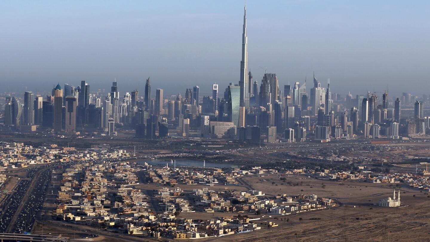 The Burj Khalifa in Dubai, United Arab Emirates, is the world's tallest building.