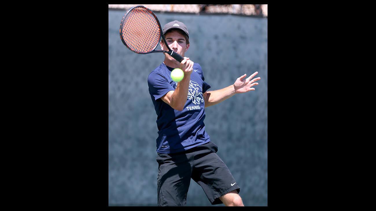 Photo Gallery: Crescenta Valley High boys tennis vs. West Torrance