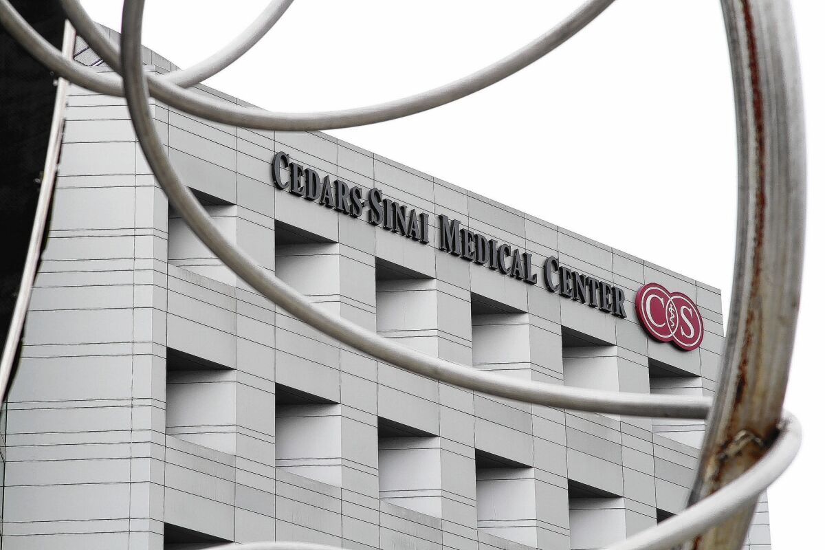 Cedars-Sinai had said in August that a laptop stolen from an employee's home contained the records of at least 500 patients. After consulting a data forensics firm, the hospital increased the number of patients affected to 33,136.