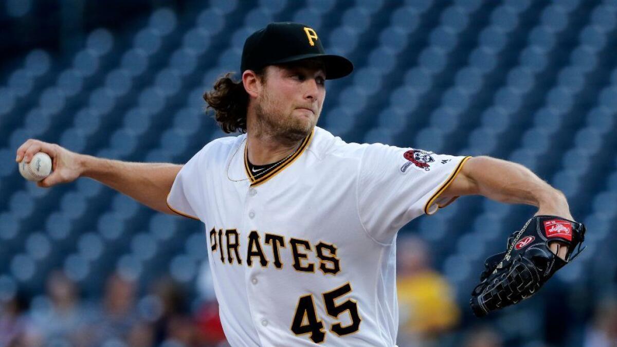 Astros Acquire Gerrit Cole in a 5-Player Trade With the Pirates