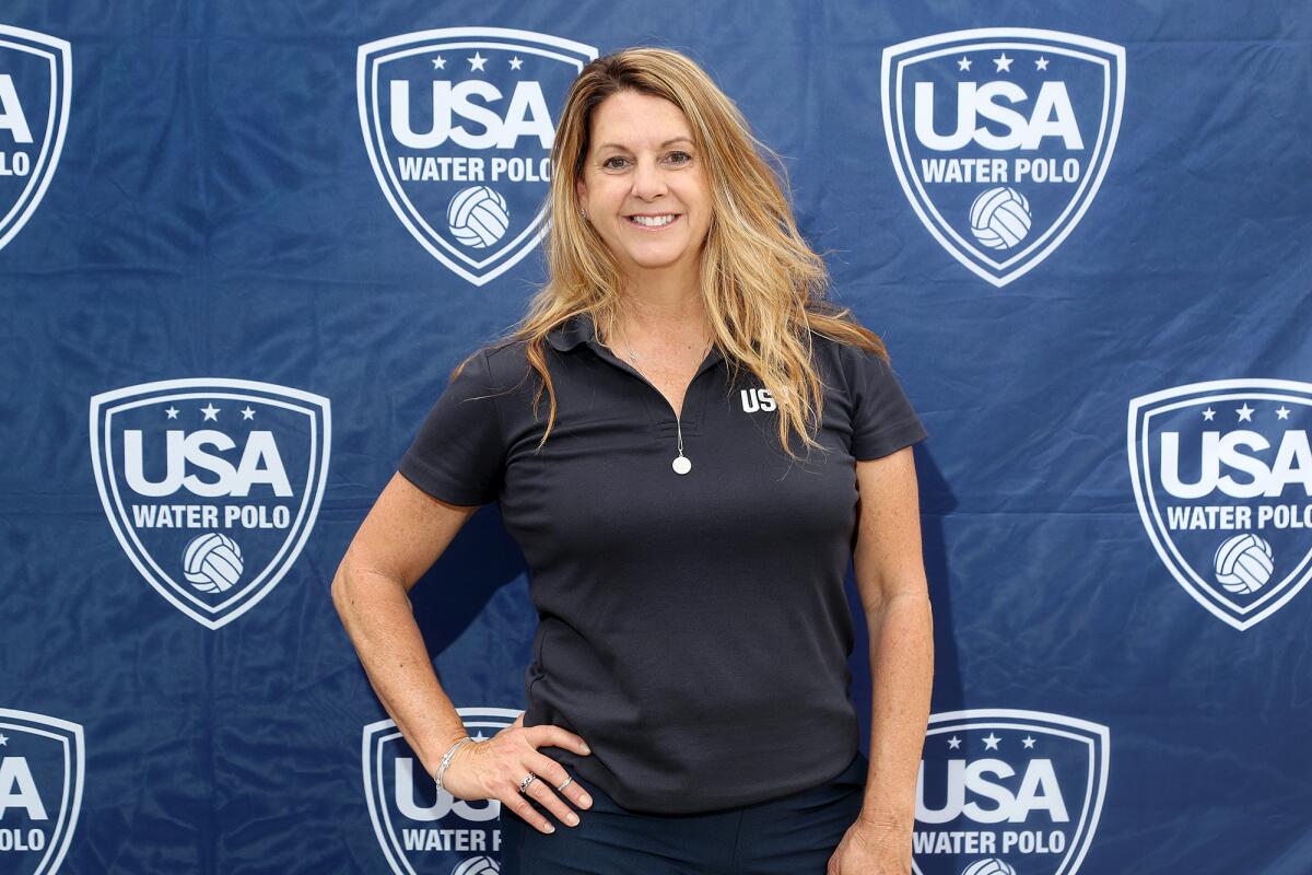 Newport Beach resident Lori Verdegaal is the team manager for the U.S. Olympic men's water polo team.