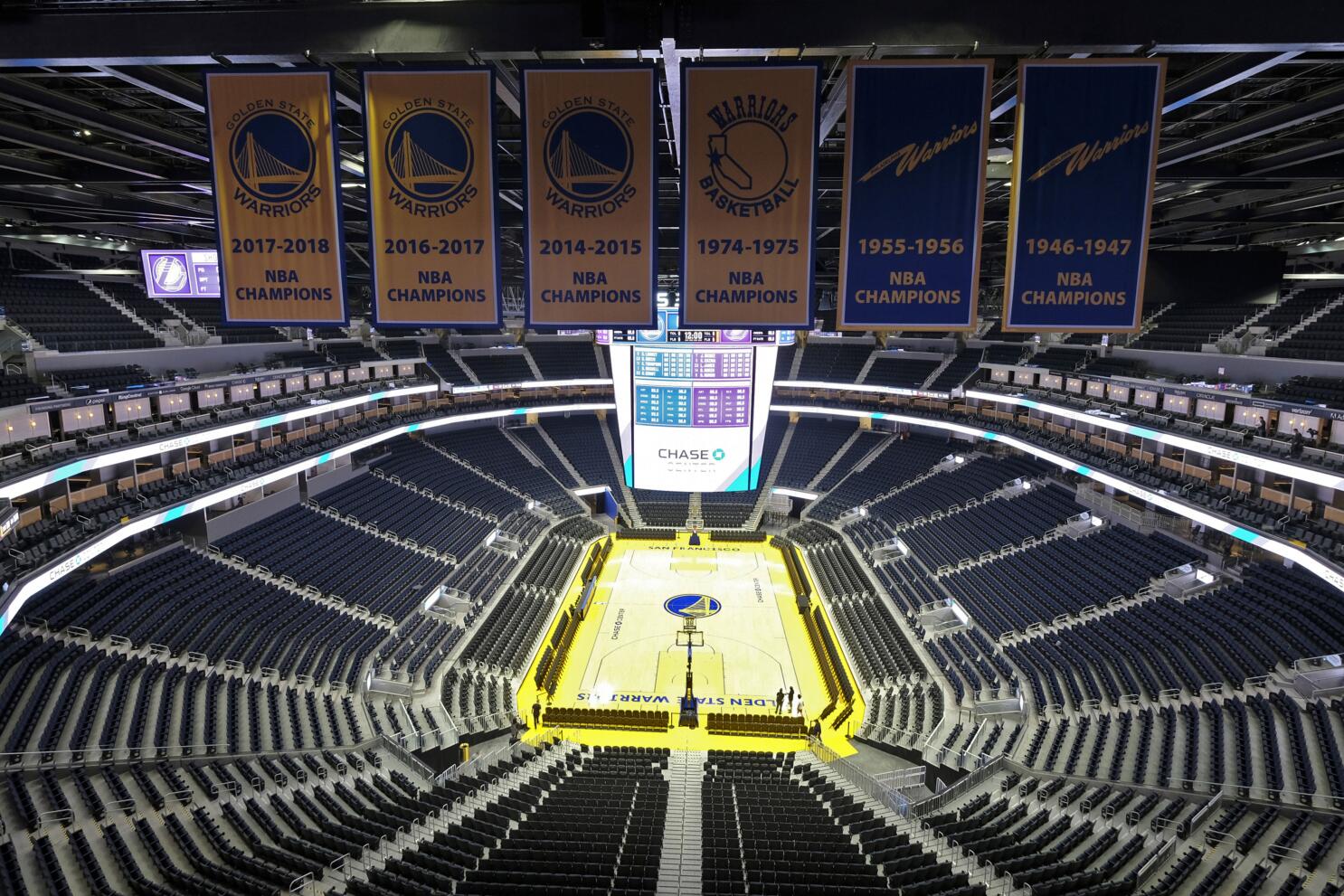 Coronavirus: NBA's Warriors to play in empty arena - The San Diego  Union-Tribune