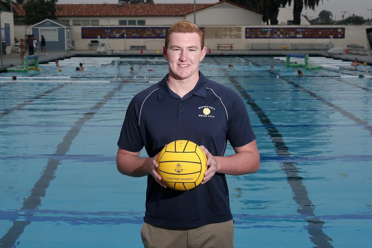 Newport Harbor senior Ike Love is the Daily Pilot Boys' Water Polo Dream Team Player of the Year for the second straight season.