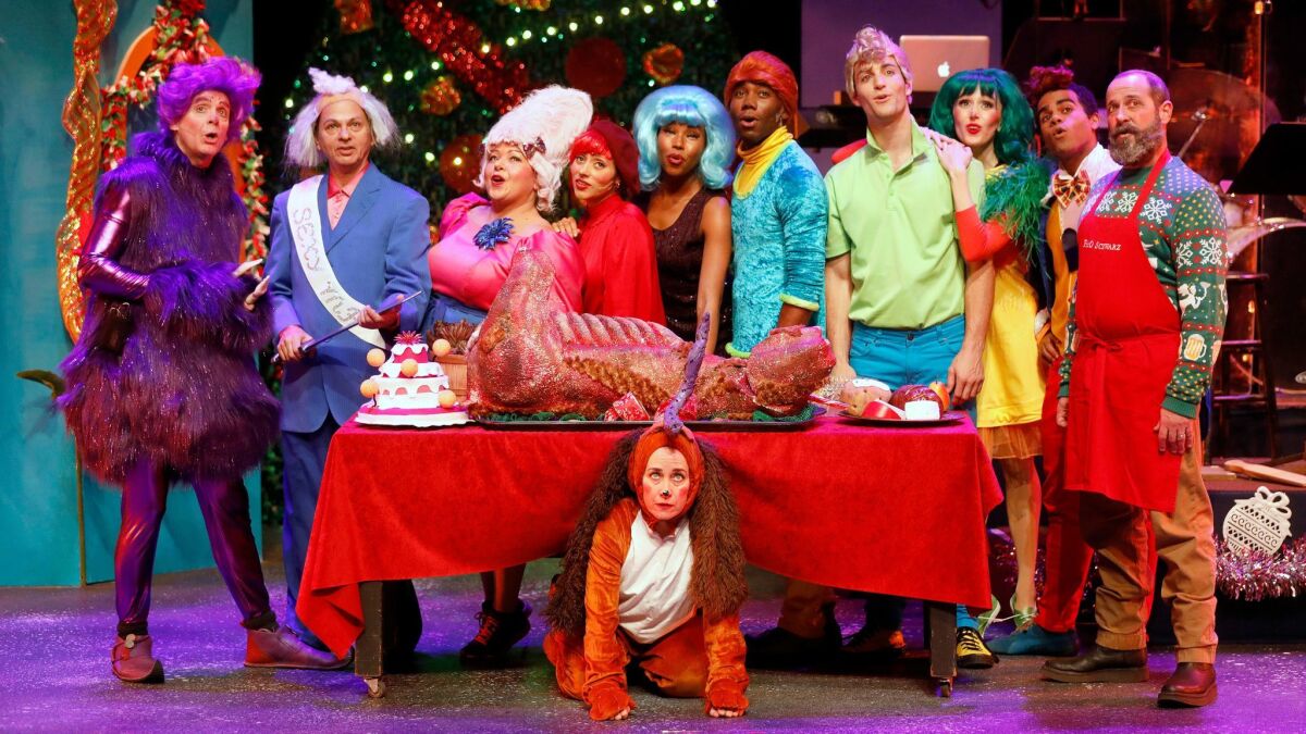 Review There's a Purple Rain of Grinchiness in the Troubies' 'How the