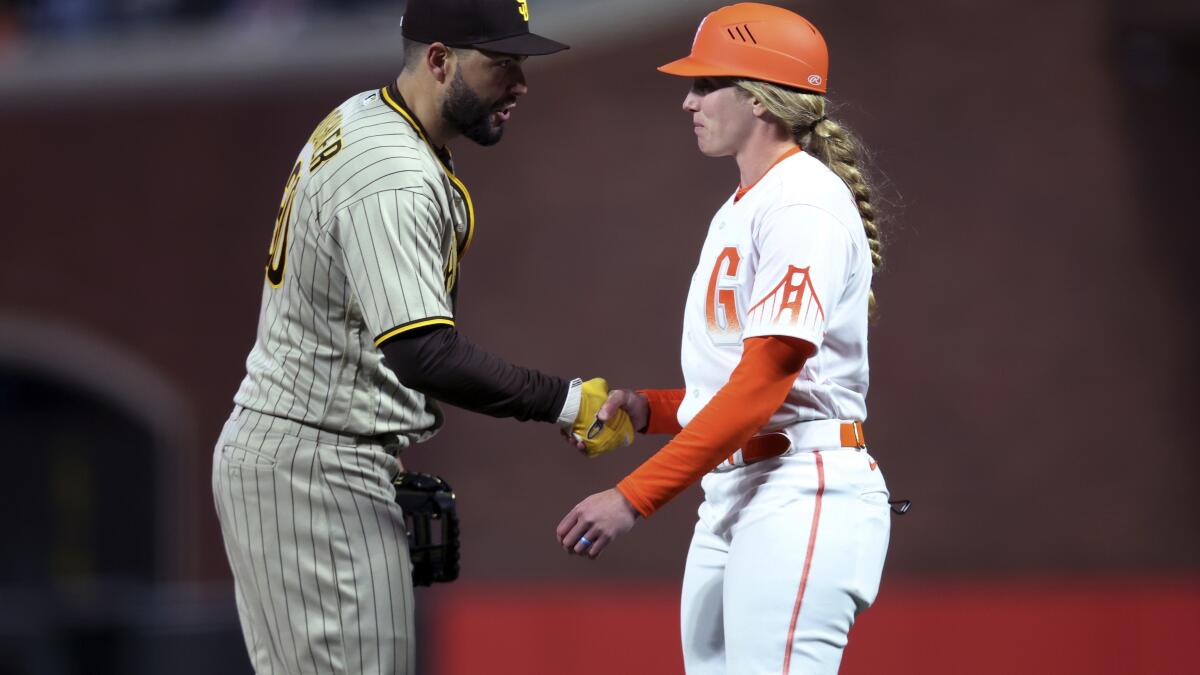 Alyssa Nakken, MLB's first female coach: 'It's my responsibility to stay  true', San Francisco Giants