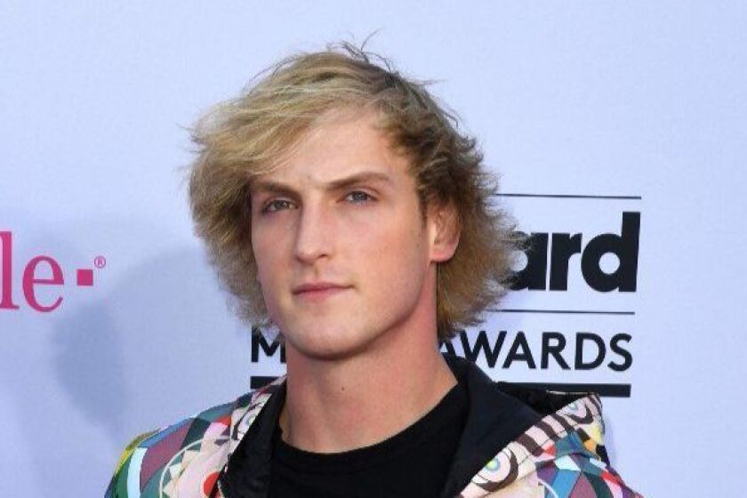 (FILES) This file photo taken on May 21, 2017 shows actor Logan Paul arriving at the 2017 Billboard Music Awards at the T-Mobile Arena in Las Vegas, Nevada. Actor and YouTube celebrity Logan Paul apologized for posting a video of a suicide victim in Japan that reportedly was viewed by six million people before being deleted. Paul, who gained notoriety on social media and has a popular video blog or "vlog" on YouTube, filmed the video in Aokigahara, which is known as "the Japanese Suicide Forest" because of its reputation. / AFP PHOTO / MARK RALSTONMARK RALSTON/AFP/Getty Images ** OUTS - ELSENT, FPG, CM - OUTS * NM, PH, VA if sourced by CT, LA or MoD **