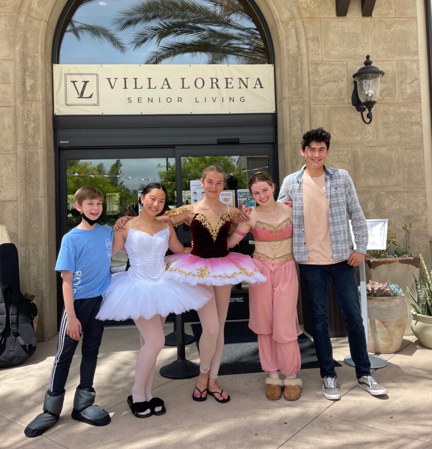 Dancers and Singers for a Cause at Villa Lorena.