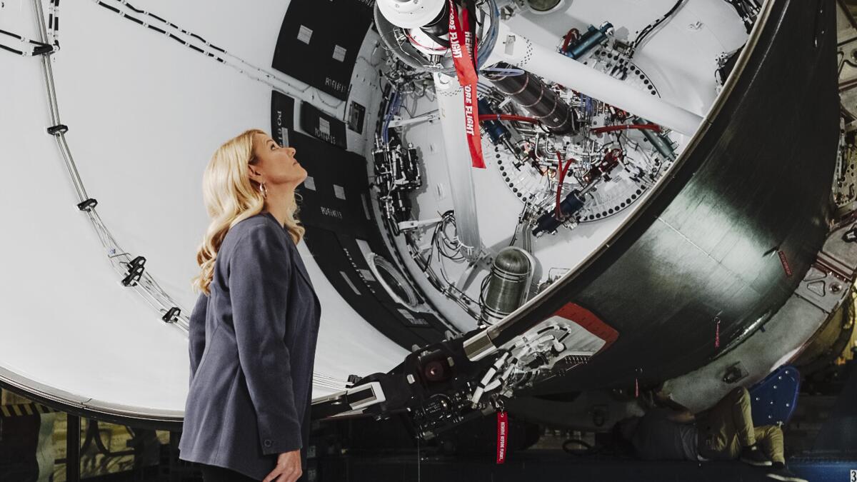 SpaceX President Gwynne Shotwell is the mind behind Elon Musk's vision - Los Angeles Times