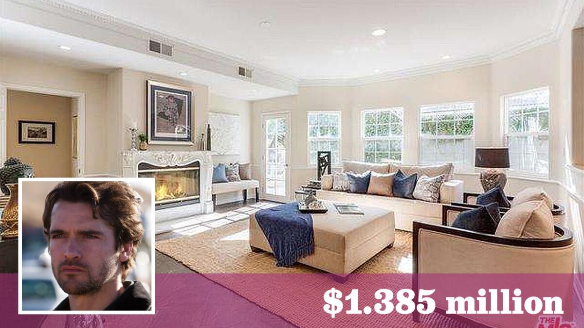 Actor Jackson Hurst has paid $1.385 million for a home behind gates in Valley Village.