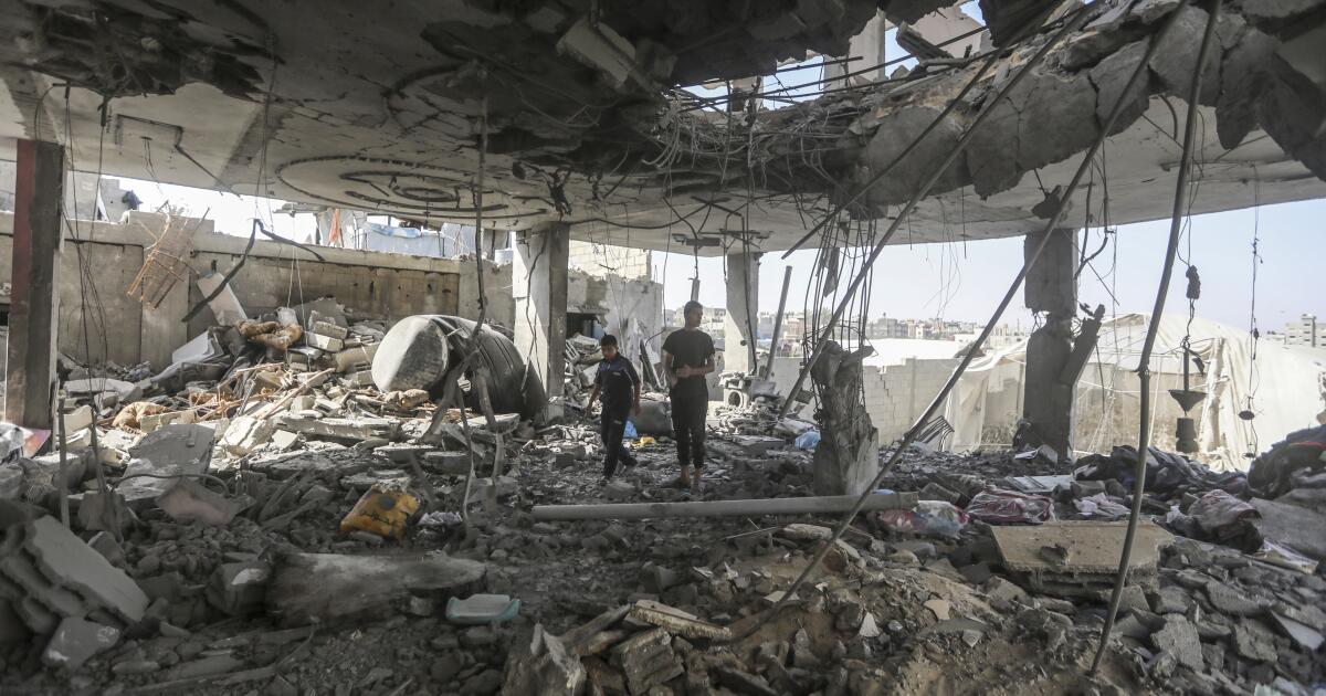 Hamas sagt, sie akzeptiere einen Waffenstillstand, da Israel die Evakuierung von Rafah anordnet