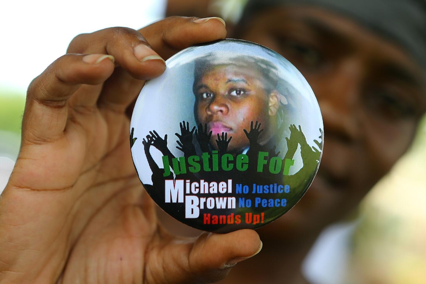 "Justice for Michael Brown"