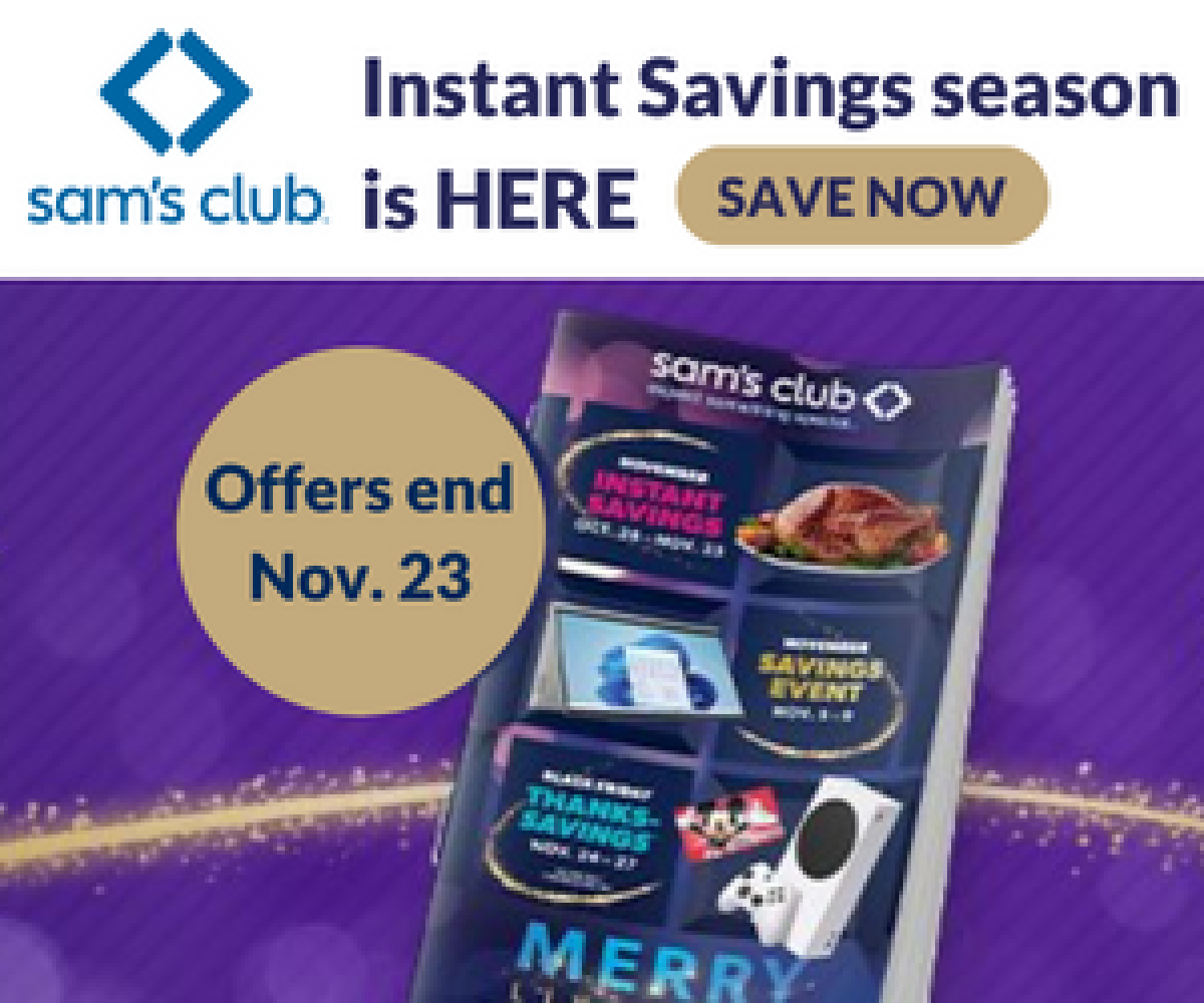 Sam's Club memberships: Save 50% and save on holiday gifts now